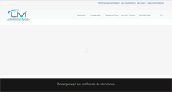 Desktop Screenshot of lminstruments.com.co